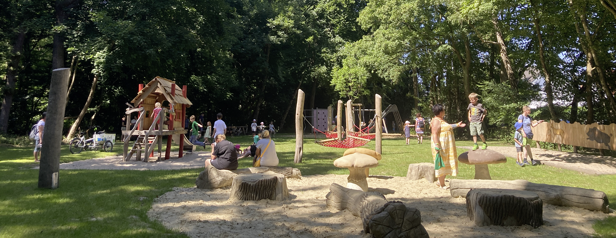 Grünes Klassenzimmer an der Rosenstraße in Kamen